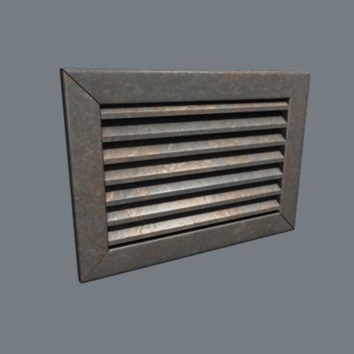 ventilatiedeksel 3d model