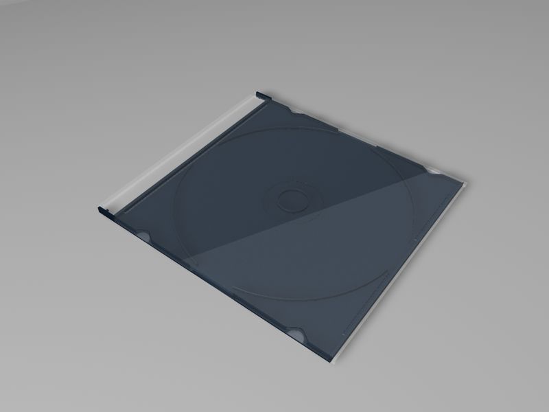 CD/DVD Case 3d model