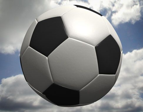 Fußball Fußball 3d model