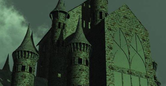 Fantasy Gothic Castle 3d model