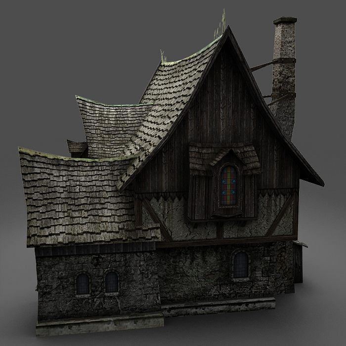 Taberna royalty-free 3d model - Preview no. 5