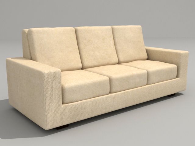 Couch Sofá 3d model