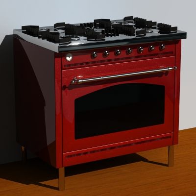 ILVE stove 3d model