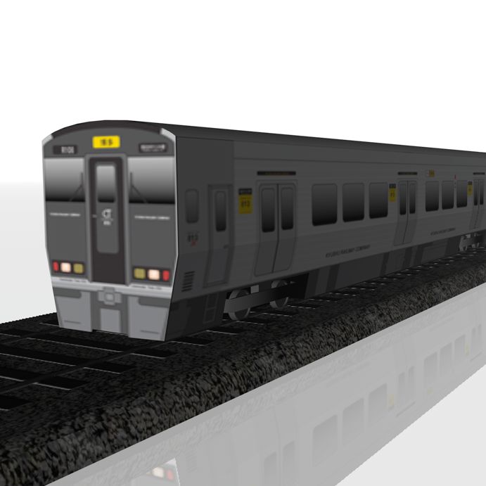 Commuter Train / Subway Car 3d model