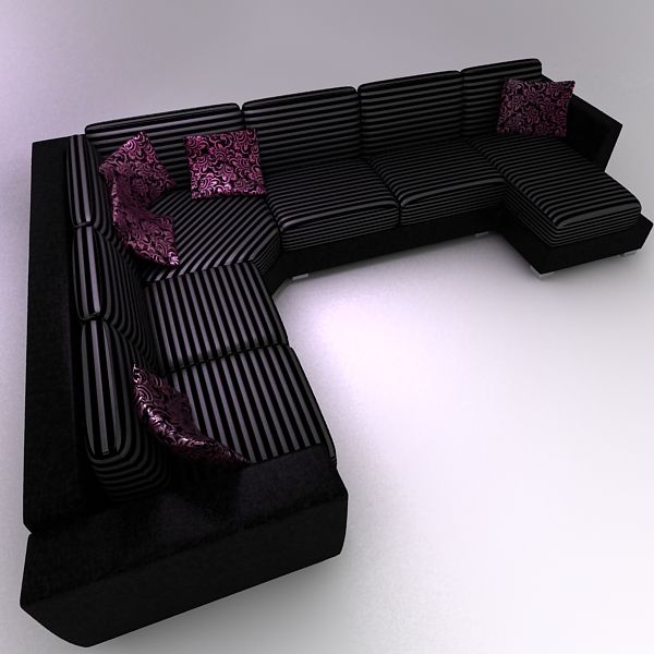 Sofastreifen L 3d model