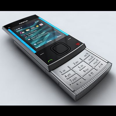 Nokia X3 3d model