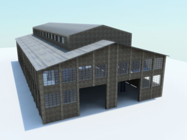 OUDE PAKHUIS 3d model