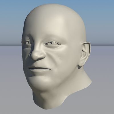 Character - Head - 3 3d model