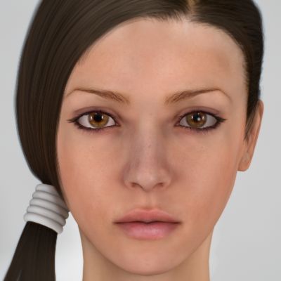 Sonia_head 3d model