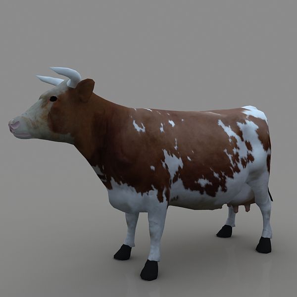 Cow 3d model