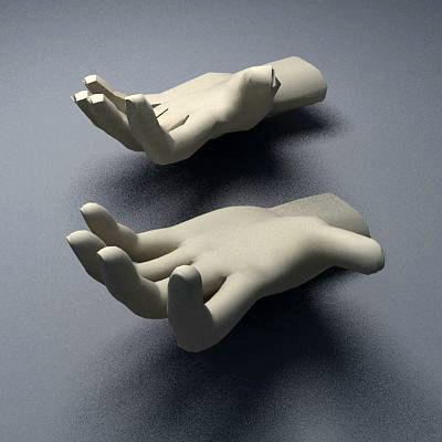 Hand 3d model