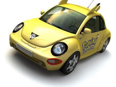 Volkswagen Pokemon 3d model