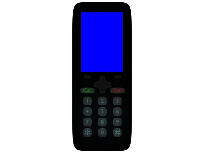 Téléphone 3d model