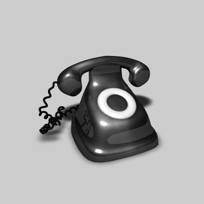 Téléphone 3d model