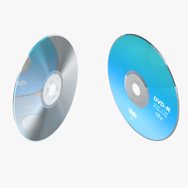 DVD CD Disc 3d model