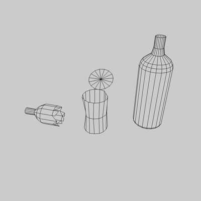 Junk Items royalty-free 3d model - Preview no. 6