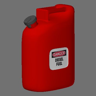 Fuel Container 3d model