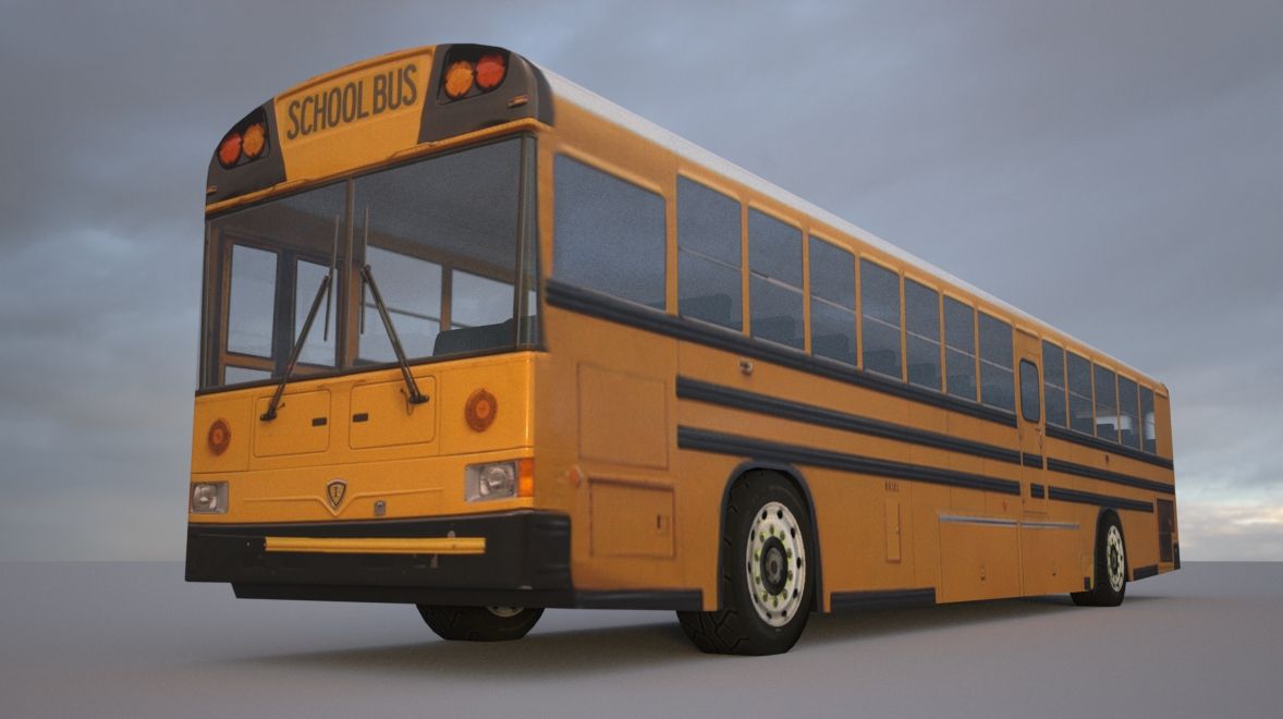 School Bus 3d model