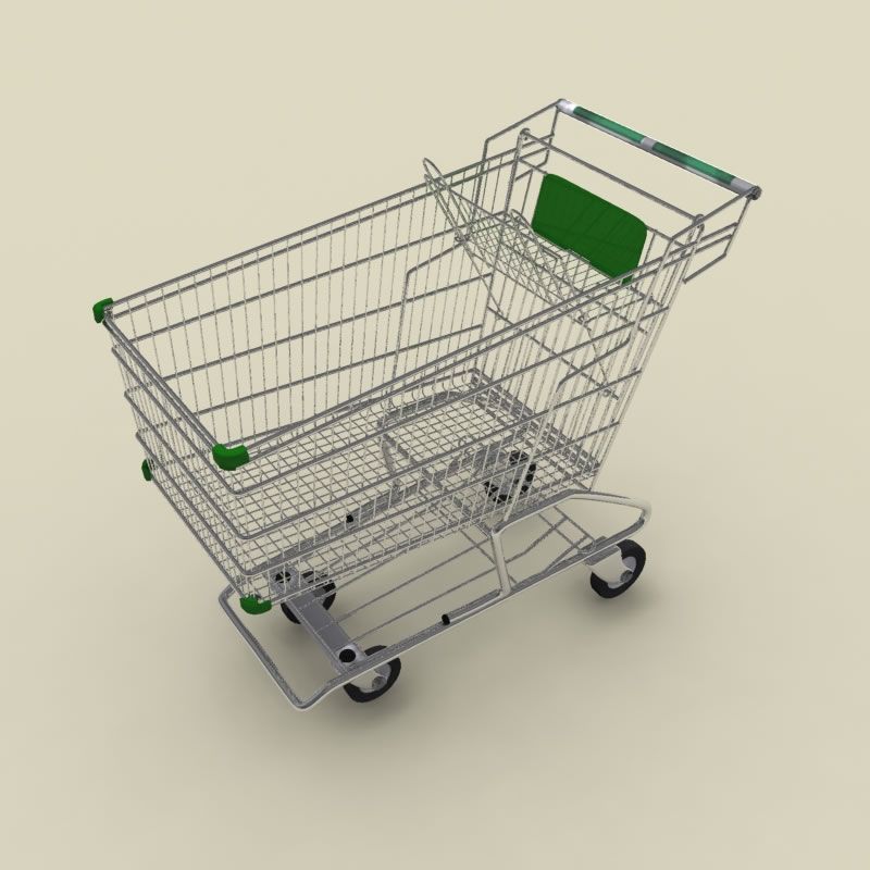 Shopping Cart 3d model