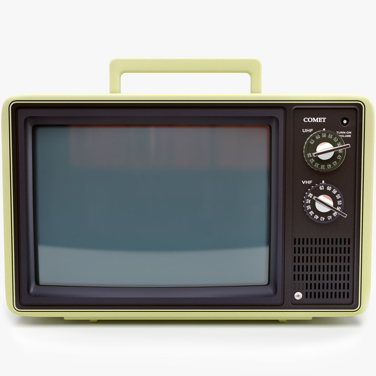 Retro TV 3d model