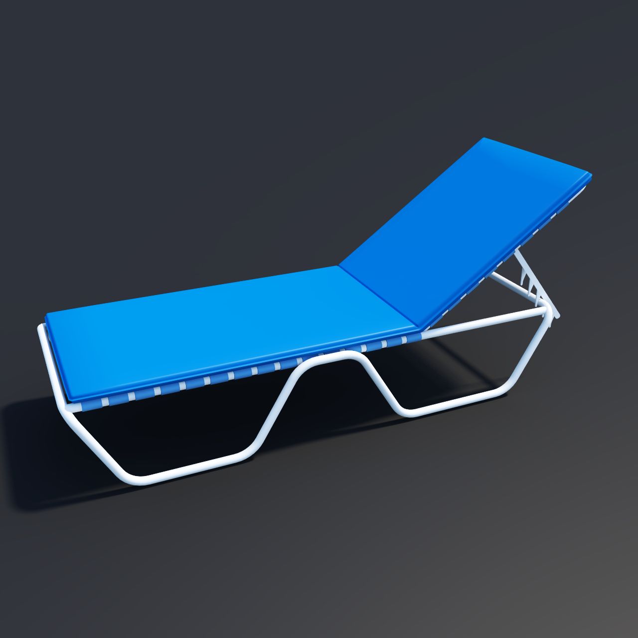 Beach chair 3d model