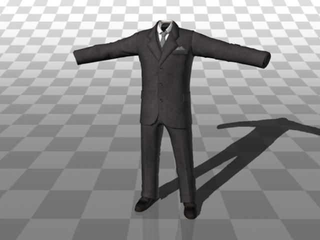 suit 3d model