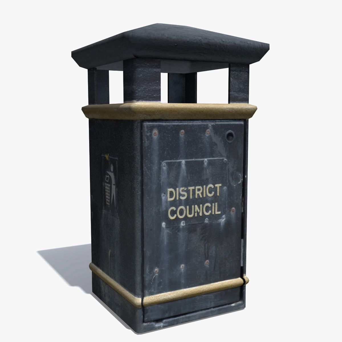 Bin 3d model