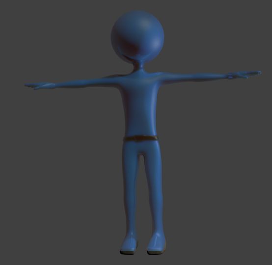 character royalty-free 3d model - Preview no. 2