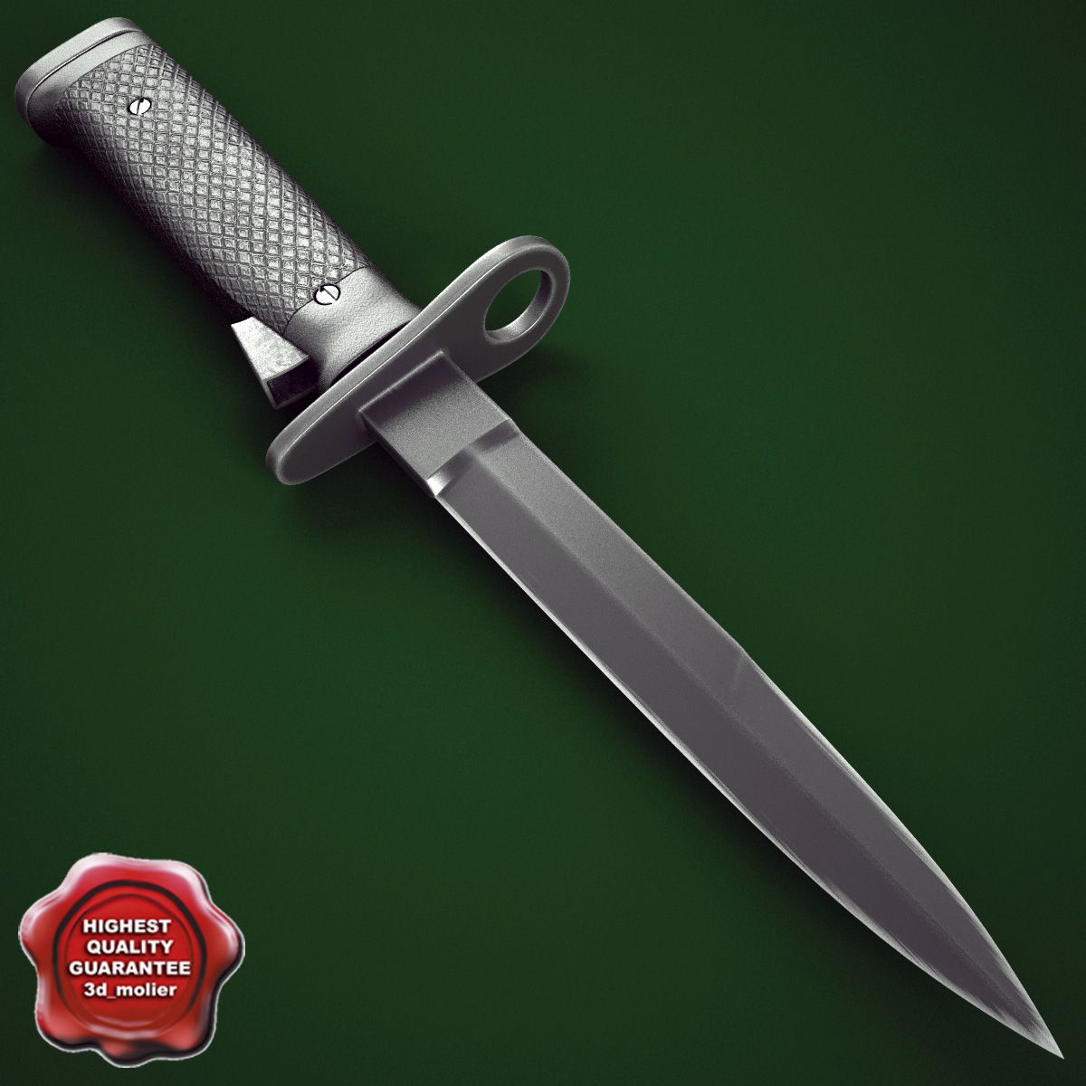 M6 Bayonet 3d model