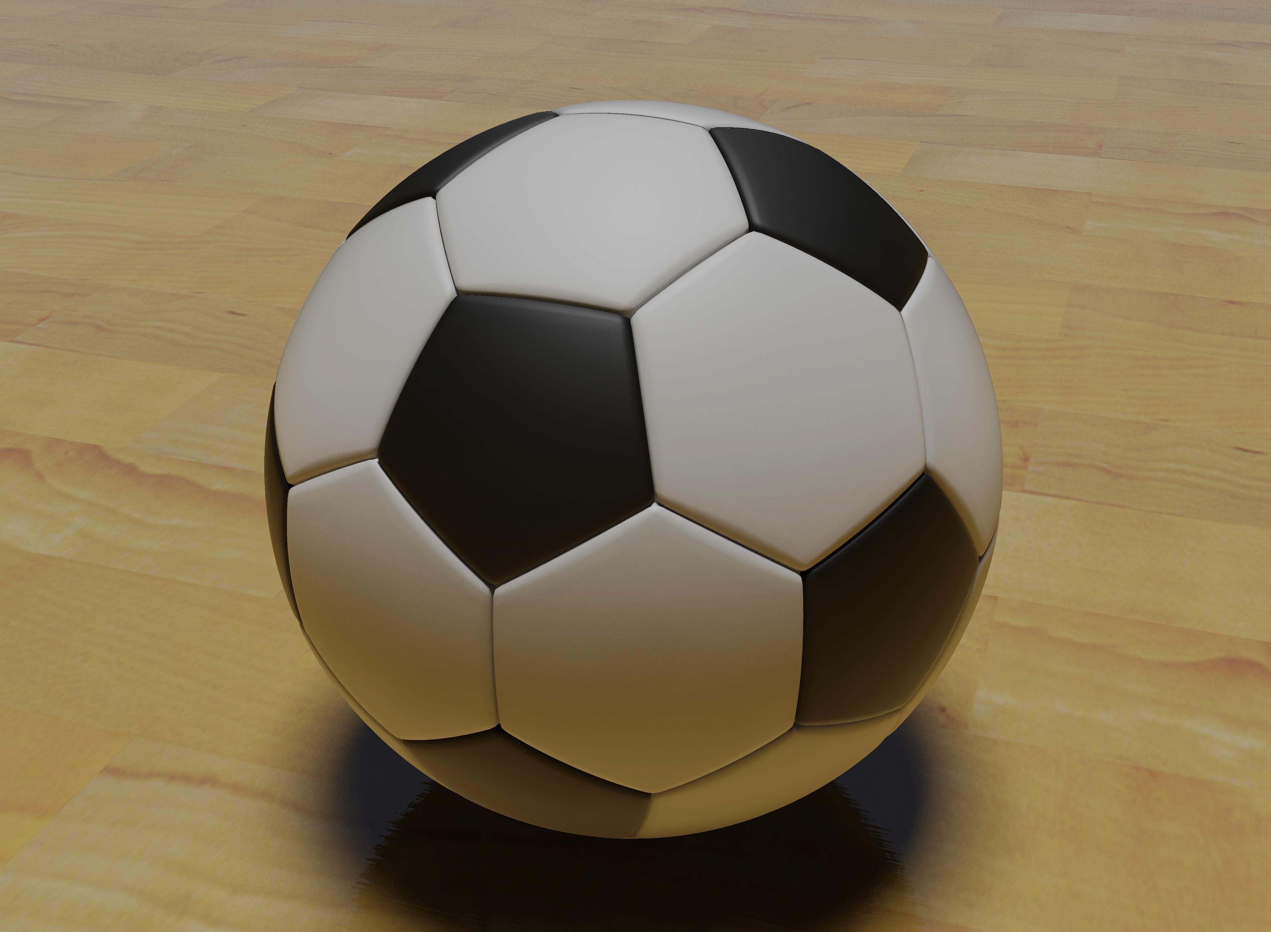 Palla da calcio 3d model