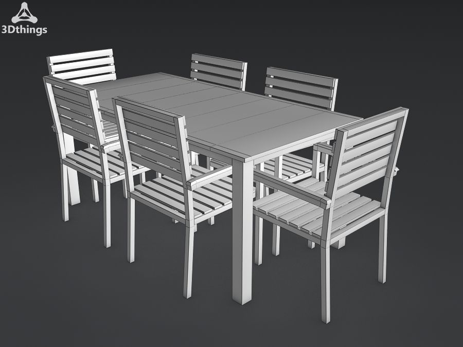 kitchen furniture - 08 3d model