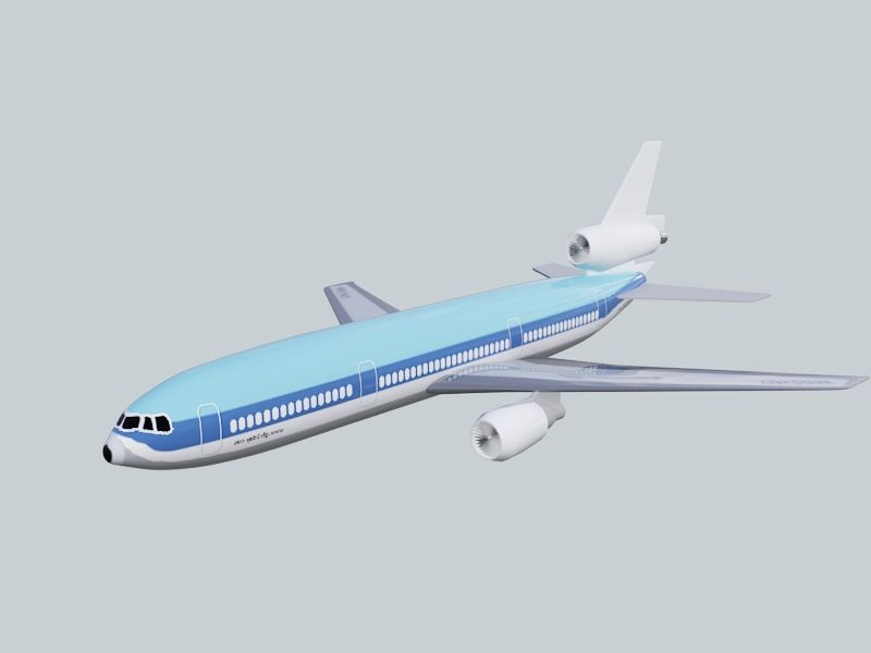 Flygplan 3d model