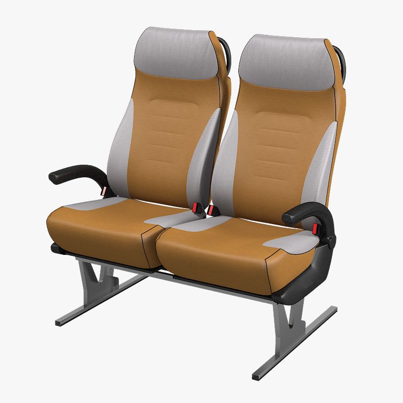 Bus seating  Kiel avance 3d model