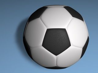 Fußball 3d model