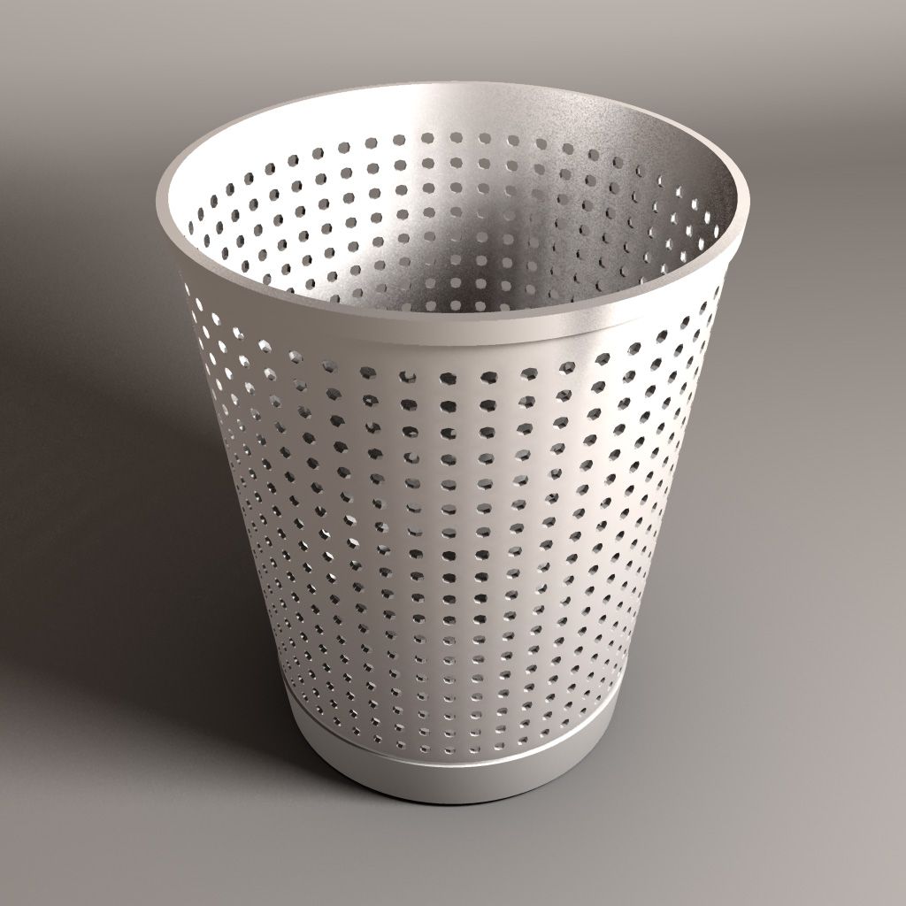 bin 3d model