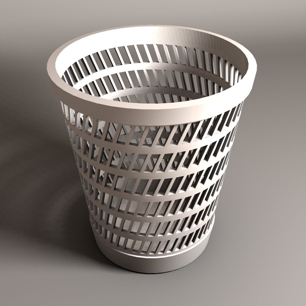 Bin 3d model