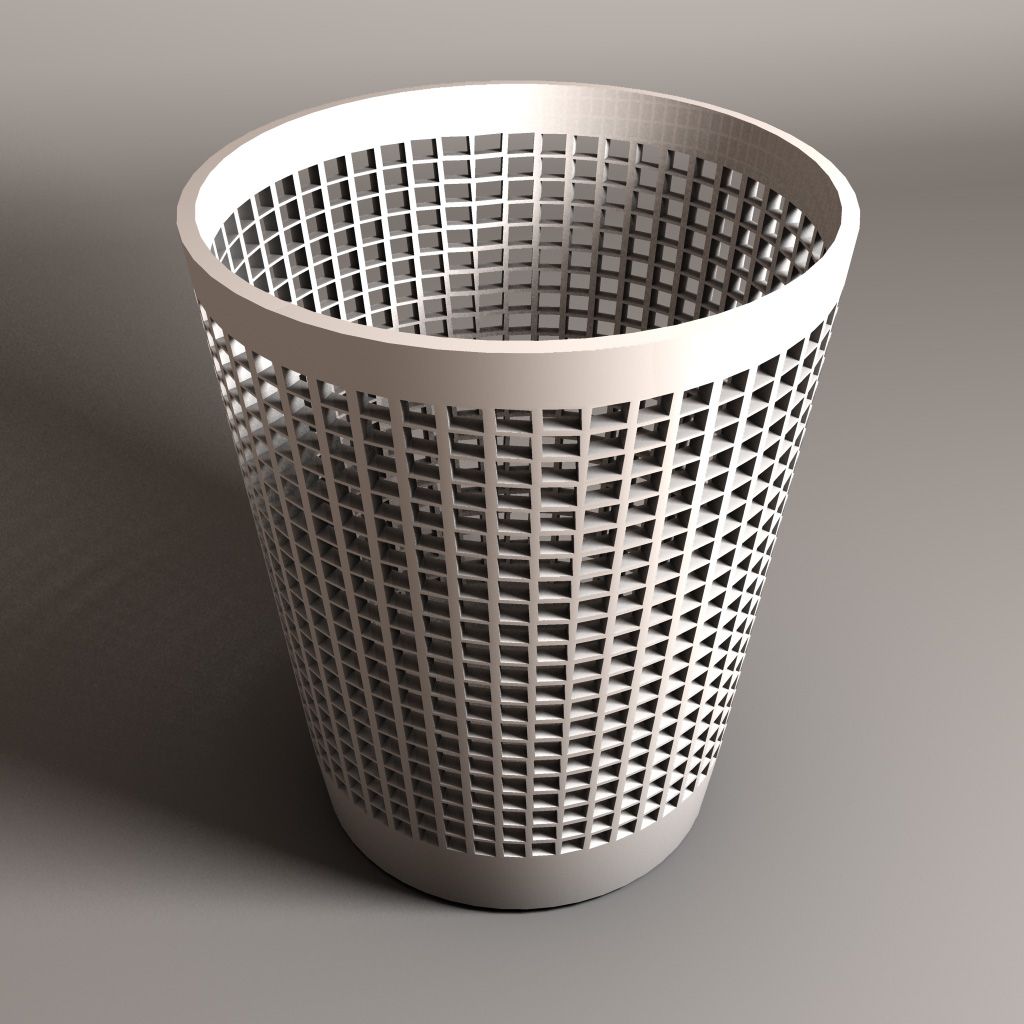 Bin 3d model