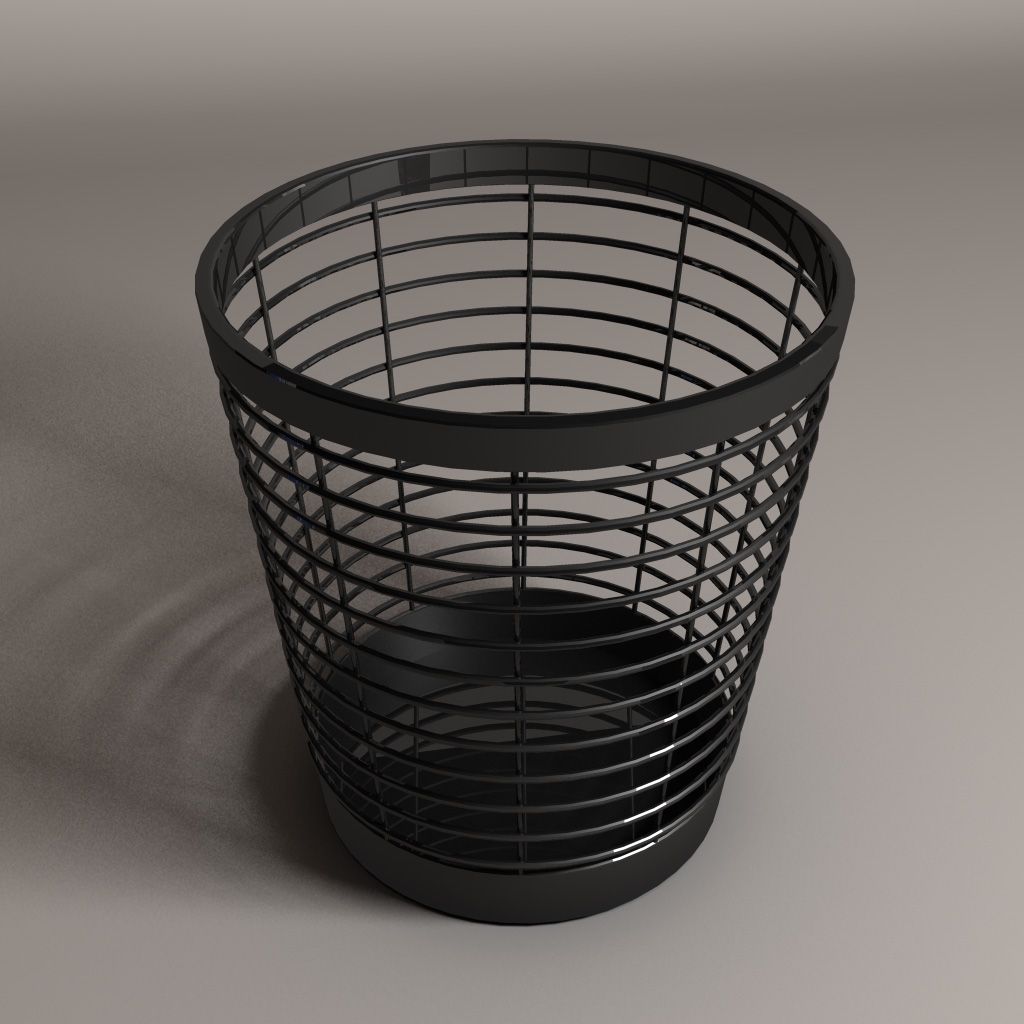 Bin 3d model