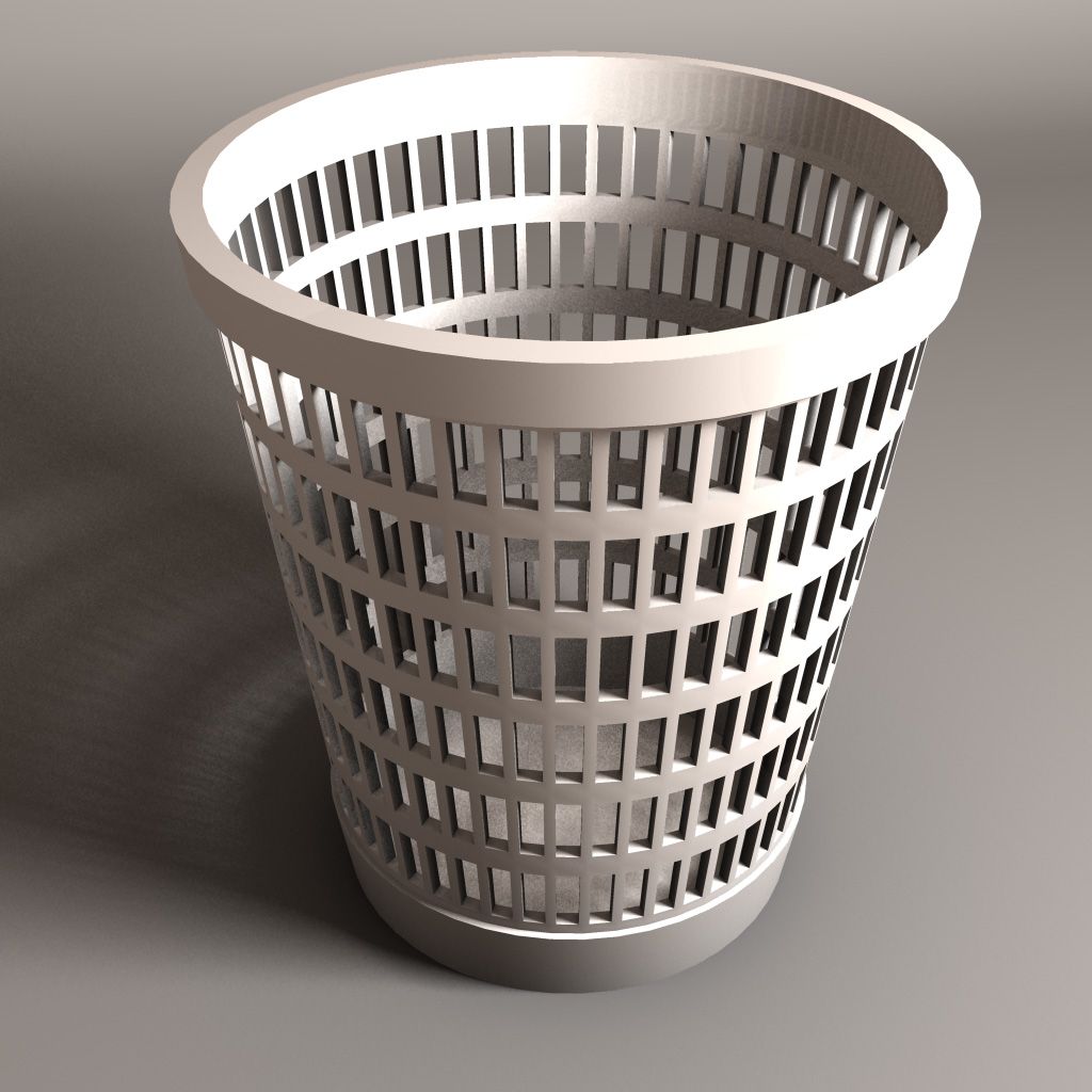 Bin 3d model