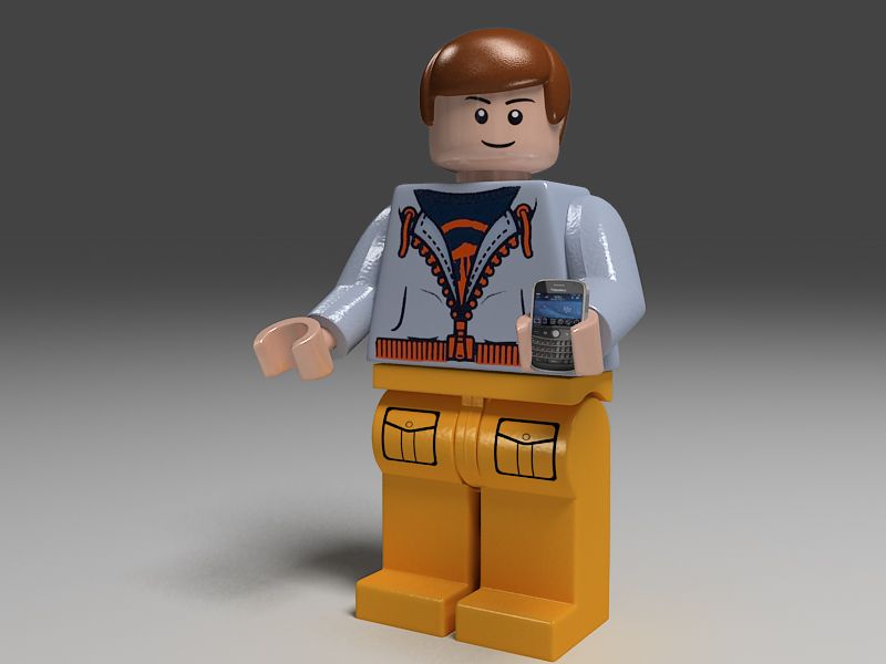 Lego-Mann 3d model