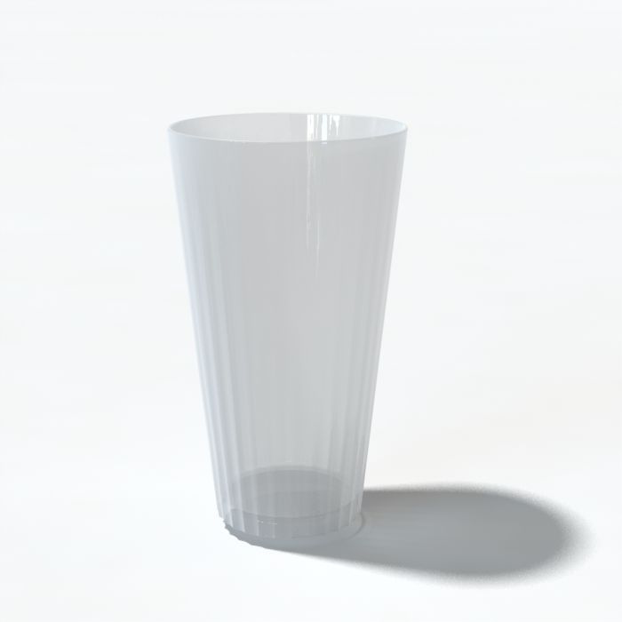 Vaso de plástico modelo 3d