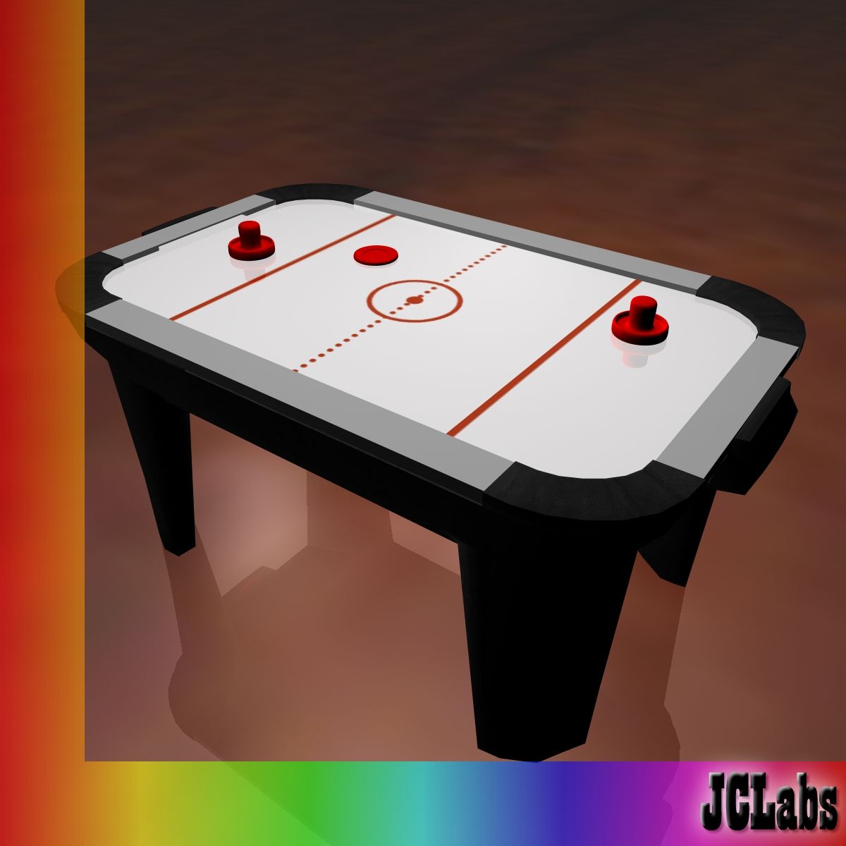 Air Hockey 3d model