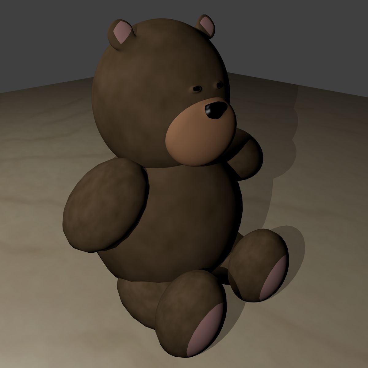 Orsacchiotto di peluche 3d model