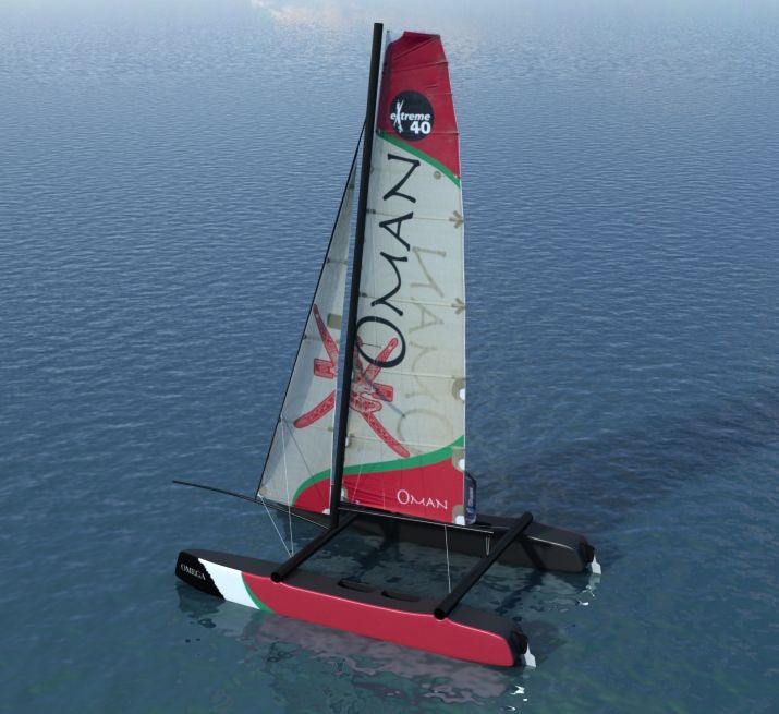 Catamaran 3d model