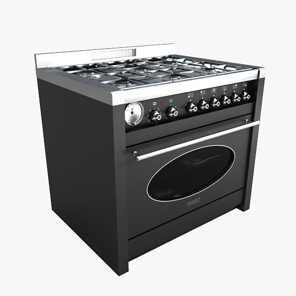 Kitchen Oven 3d model