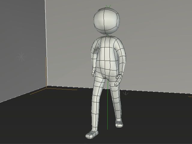 基本キャラクター-2 royalty-free 3d model - Preview no. 10