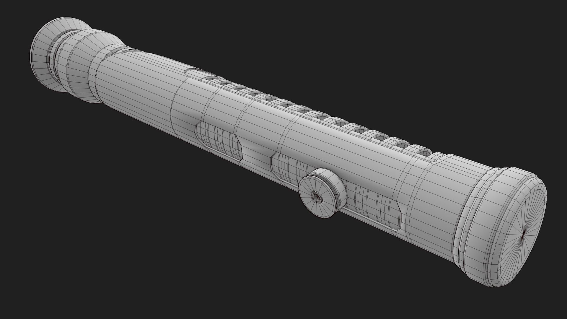 Quigon Jinn Lightsaber royalty-free 3d model - Preview no. 41