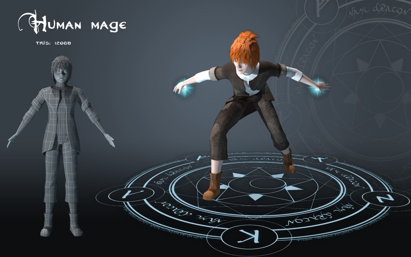 Male Character 3d model