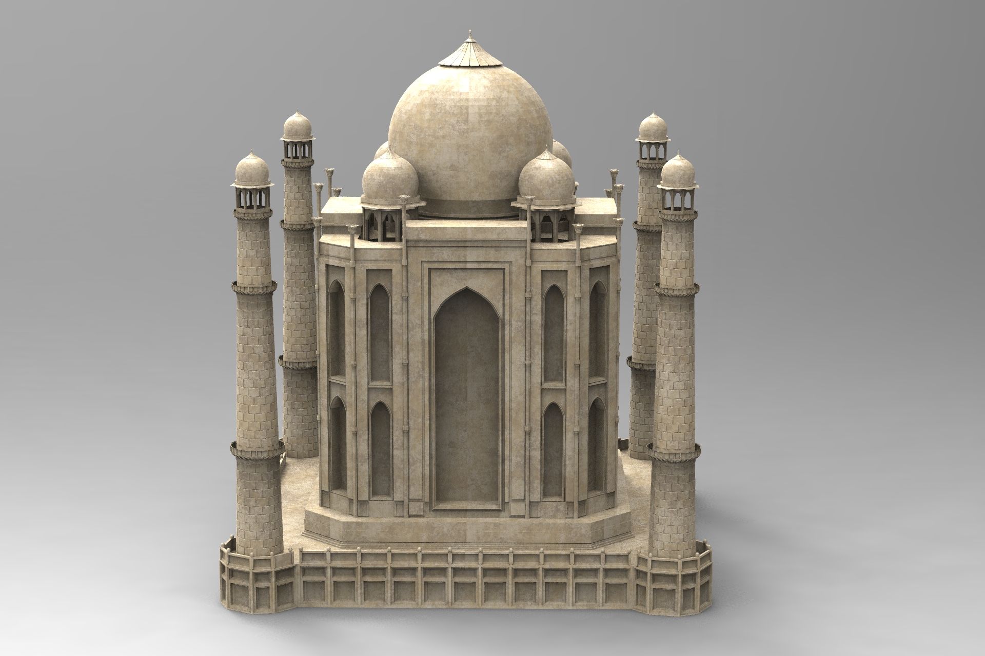 Taj Mahal 3d model