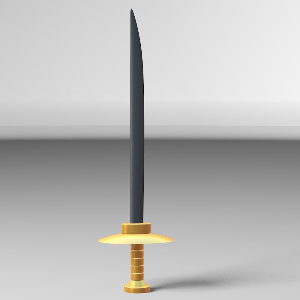 Zwaard 3d model